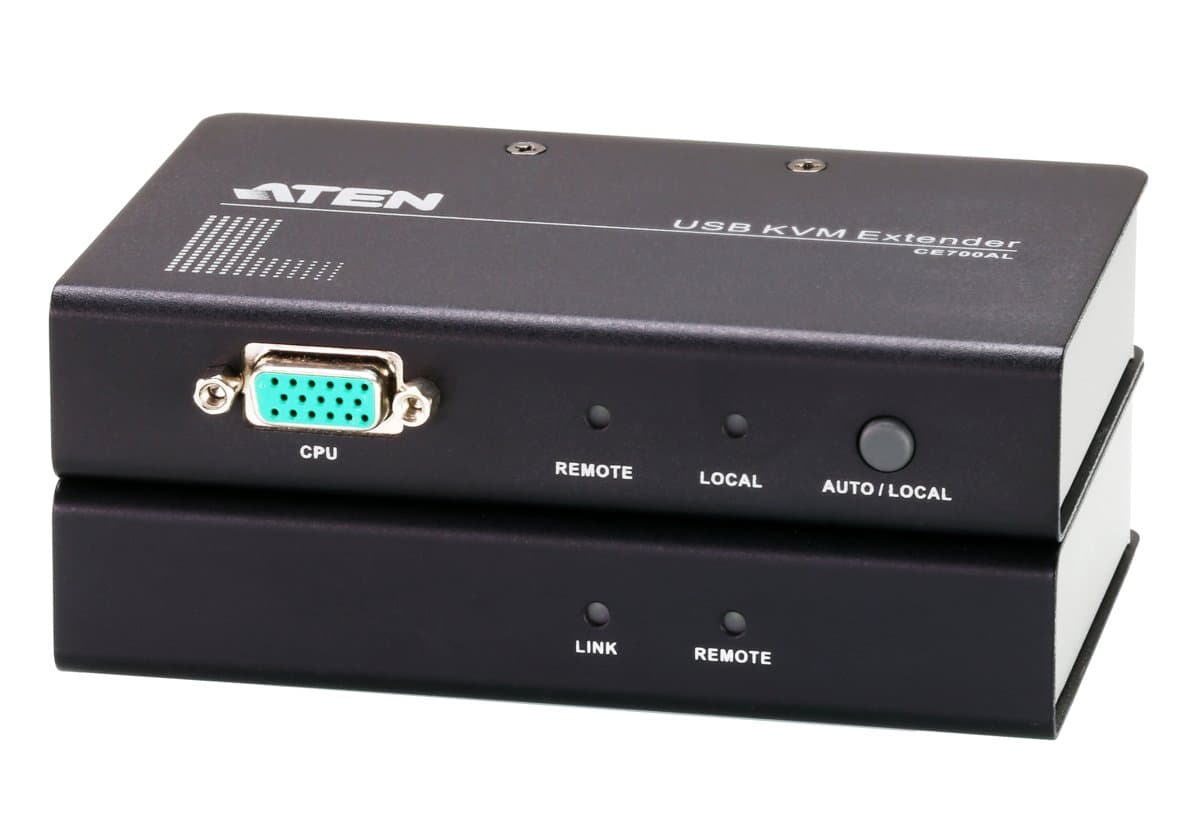 ATEN CE700A, USB KVM Extender, 150 m, 1920x1200, Cat5e