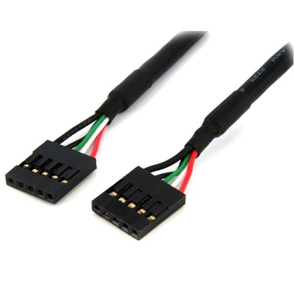 StarTech USB IDC Motherboard Header Cable, 5-pin, 18 in, Female