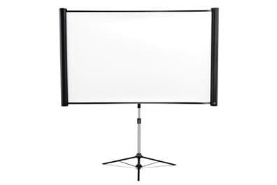 Epson ES3000 Portable Projection Screen, 16:10 Native, White, Wheeled Case