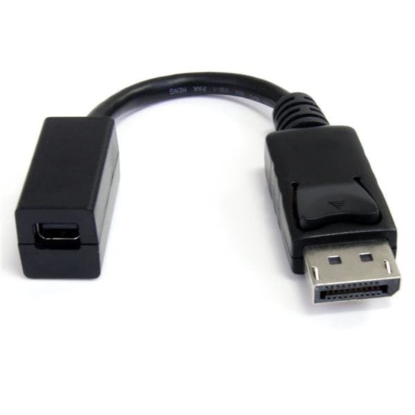 StarTech 6 in DisplayPort to Mini DisplayPort Extension Cable, 4K, DP 1.2, Male/Female