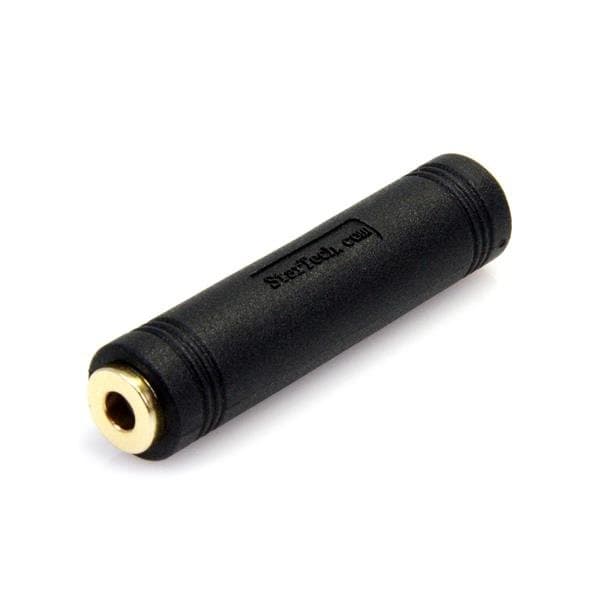 StarTech 3.5mm Audio Cable Coupler, Female to Female, Gold Plated