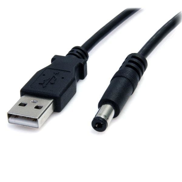 StarTech USB Type M Power Cable, 5V DC, 3ft, Barrel Connector