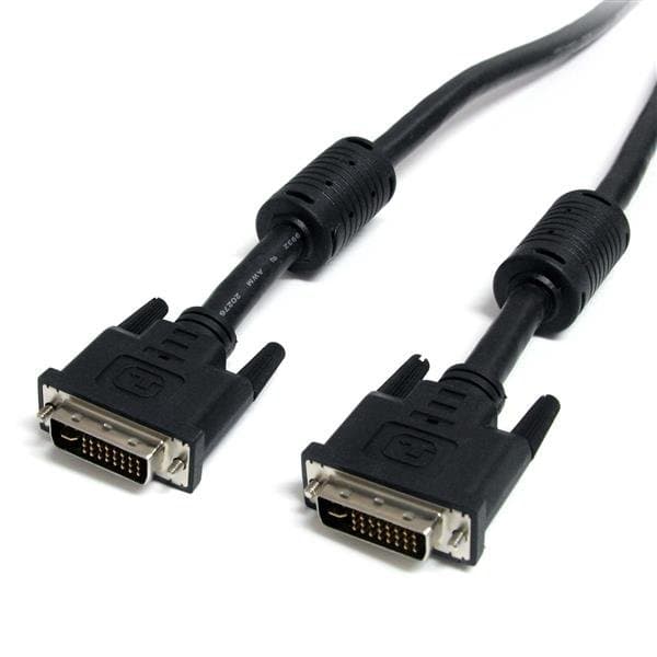 StarTech 10ft DVI-I Dual Link Monitor Cable, Male/Male, 2560×1600, 9.9 Gbps