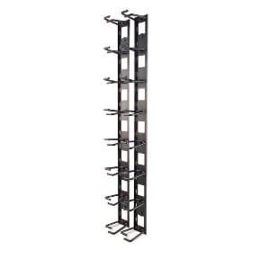 APC NetShelter Vertical Cable Manager, Set of 8, 55×766×85 mm, Black, 1.82kg
