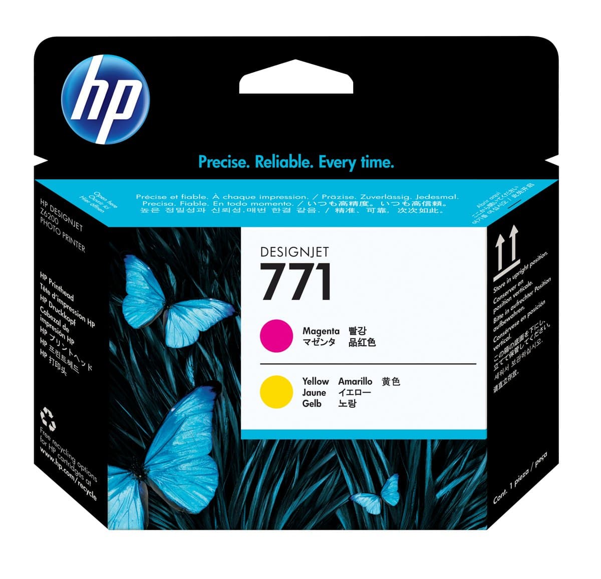 HP No 771 Magenta And Yellow DesignJet Printhead