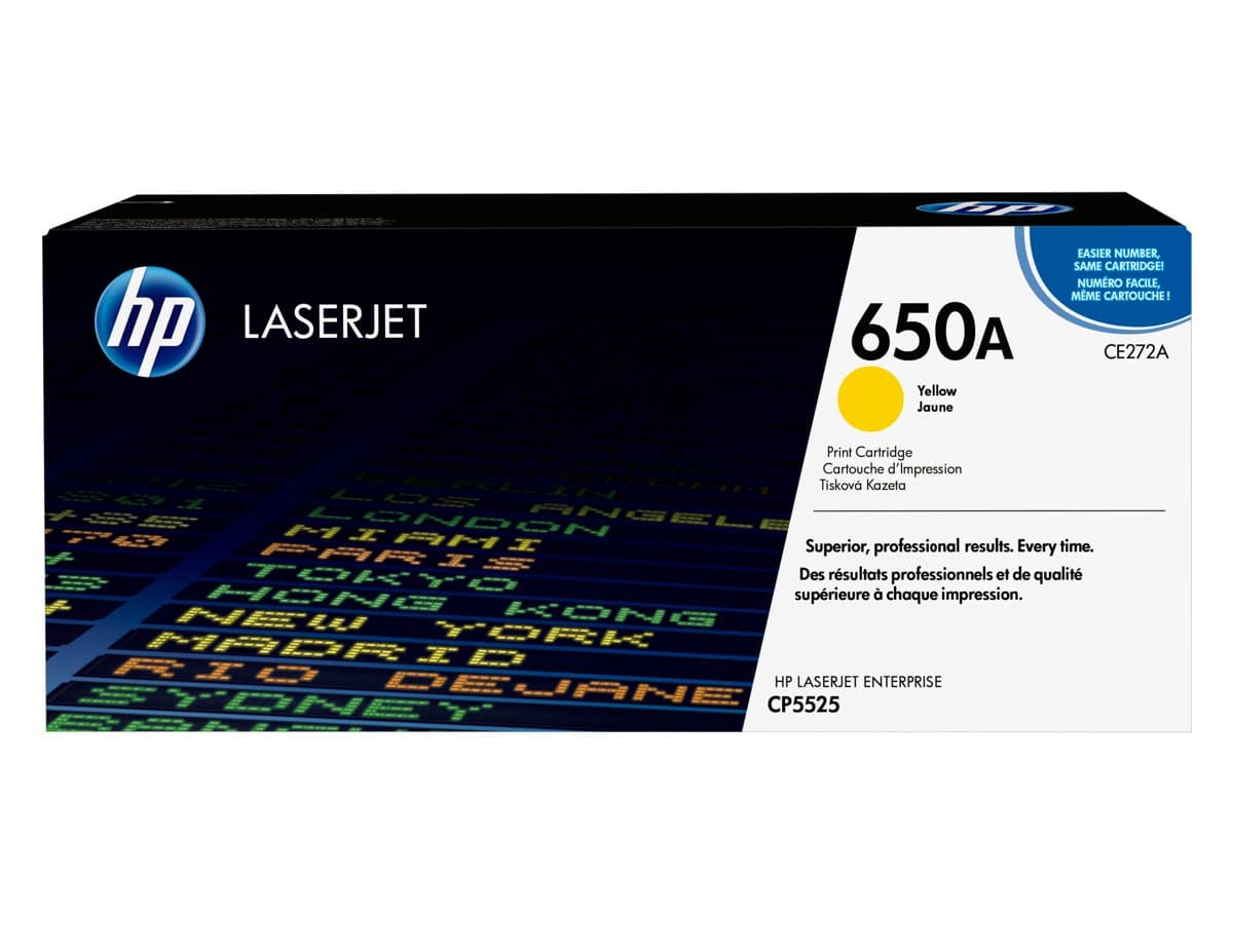 YELLOW CARTRIDGE COLOR LASERJET CP5525