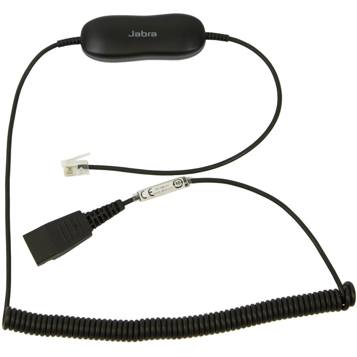 Jabra GN1216 Avaya Coiled Cord, 2 m, Black, 1600/9600 Phones