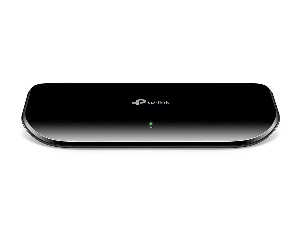 TP-Link 8-Port Gigabit Network Switch, Unmanaged, 16 Gbps, Wall Mountable