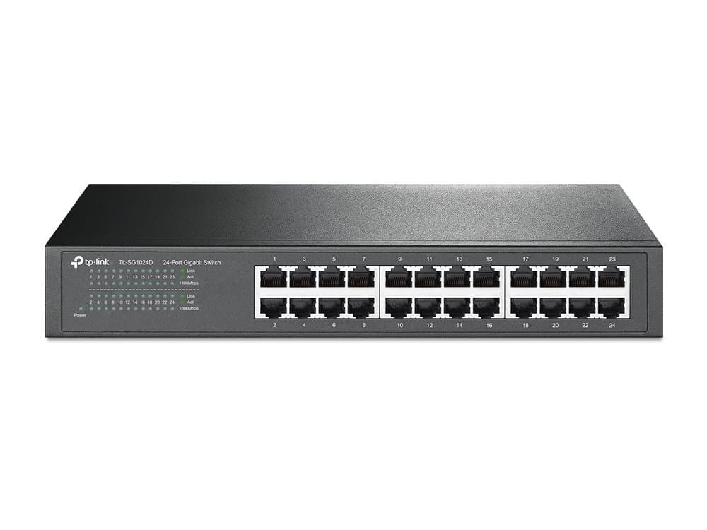 TP-Link Gigabit Desktop Switch 24-Port 24/10/100/1000M Metal Case