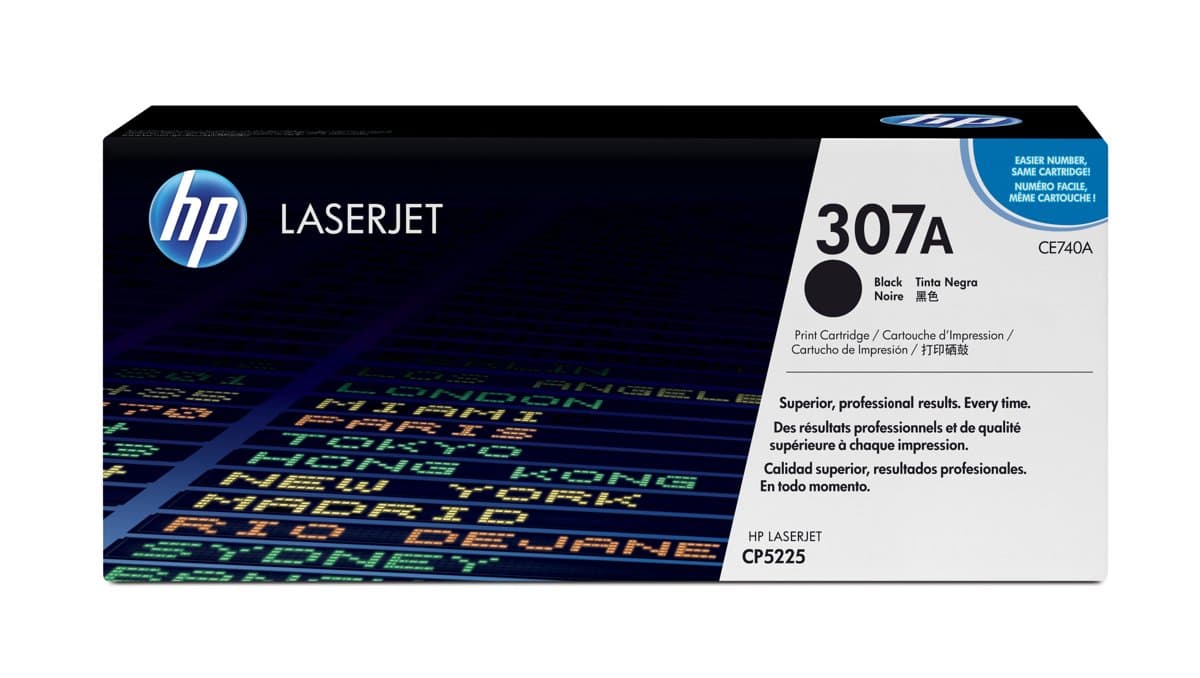 HP 307A LaserJet Toner, Black, 7000 Pages, Original Cartridge, 1 Unit