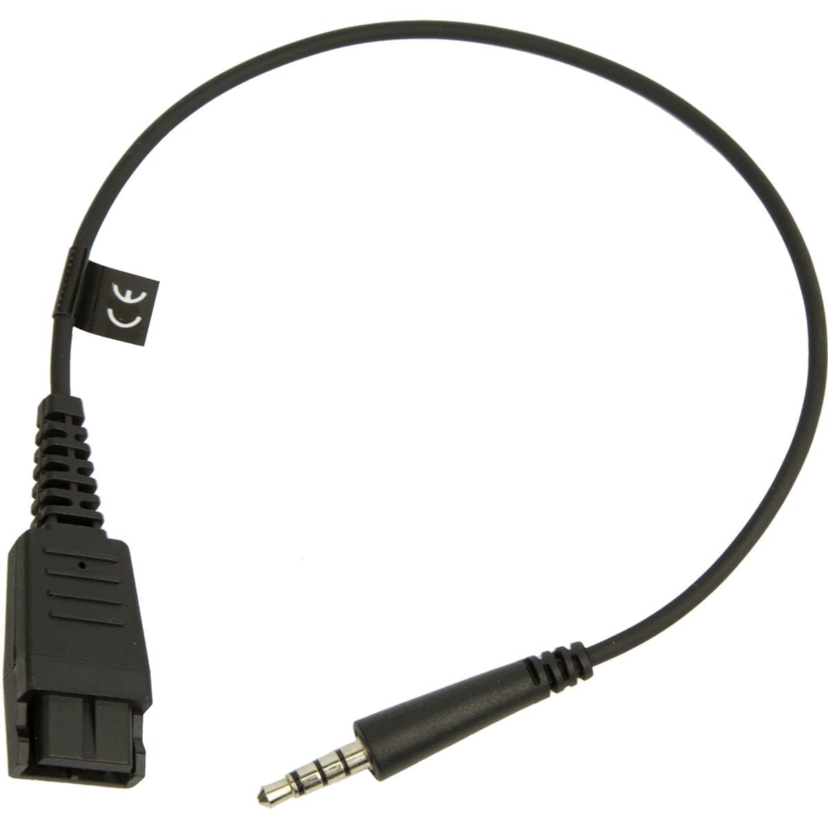 Jabra 8800-00-99 3.5mm to Quick Disconnect Adapter Cord, Black