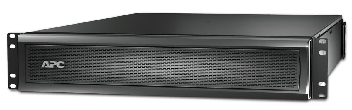 APC Smart-UPS X External Battery Pack, 120V DC, 2U Rack, 5-Year Battery