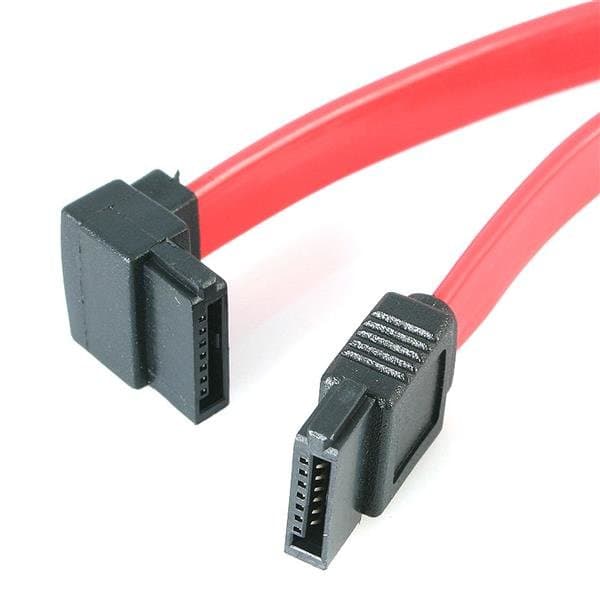 StarTech SATA12LA1, Left Angle SATA Cable, 12 in, 6 Gbps