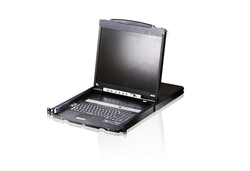 ATEN CL5816N 16-Port KVM Console, 19" LCD SXGA, Dual Rail, USB/PS/2