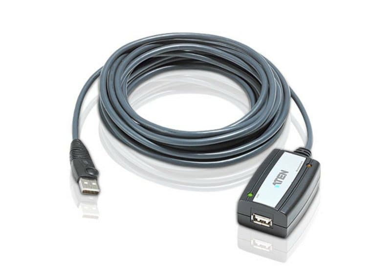ATEN USB 2.0 Extender Cable, 16 Feet, Type A Male to Female, Plug & Play