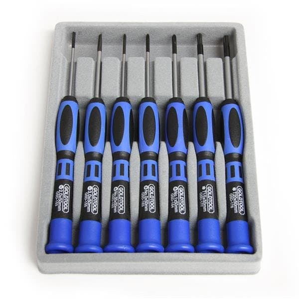 StarTech 7 Piece Precision Screwdriver Kit, Slot/Phillips/Torx, 2-Year Warranty