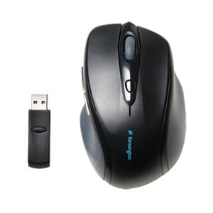 Kensington Pro Fit Full-Size Wireless Mouse, Right-Hand, Optical, 1200 DPI, 2.4 GHz