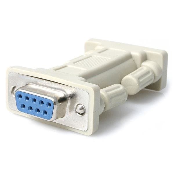 StarTech DB9 Serial Null Modem Adapter, Female-Female Connectors, RS232