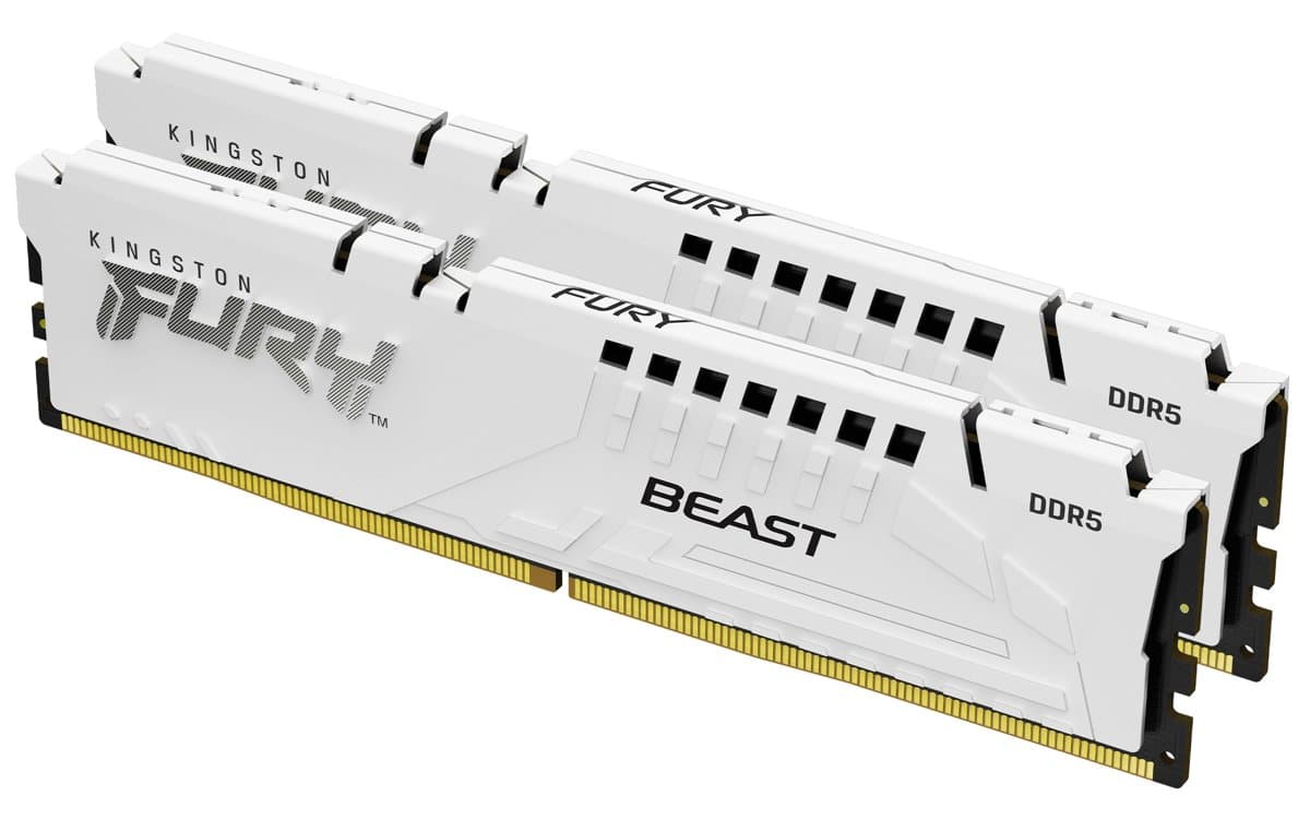 Kingston FURY Beast DDR5 64GB Kit, 5600MT/s, CL40, 2×32GB