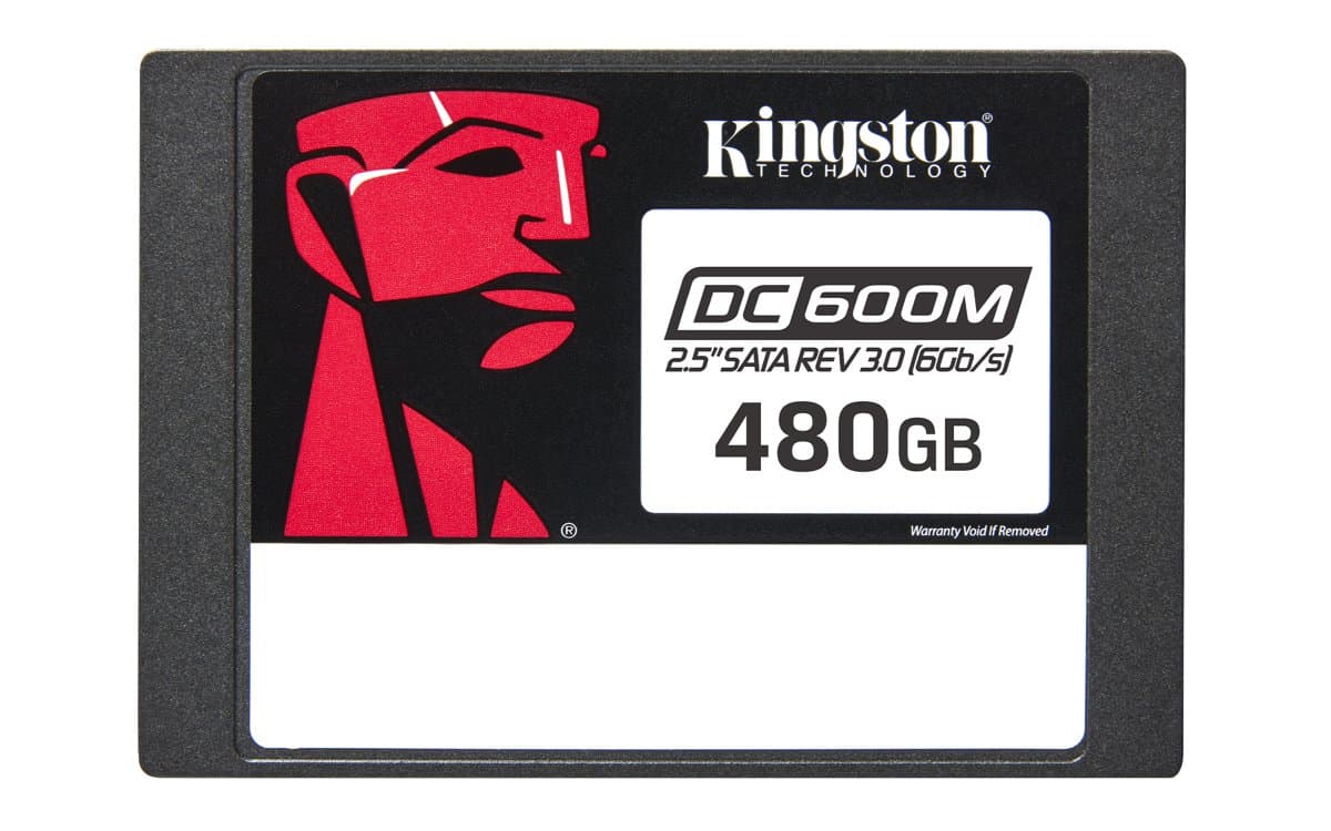 Kingston DC600M, Enterprise SATA SSD, 480GB, 560 MB/s Read