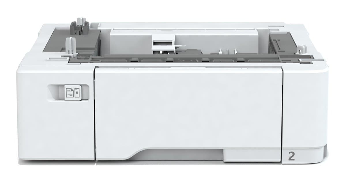 Xerox 550-Sheet Paper Tray, Integrated 100-Sheet Bypass, Steel