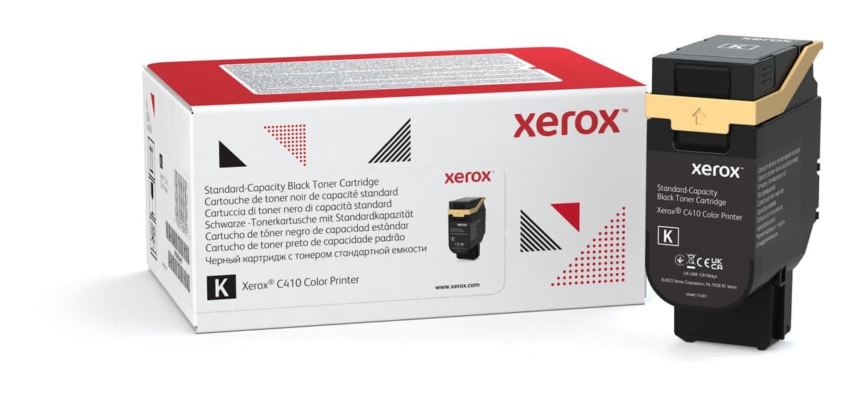 Xerox C410/C415 Black Standard Toner Cartridge, 2400 Page Yield