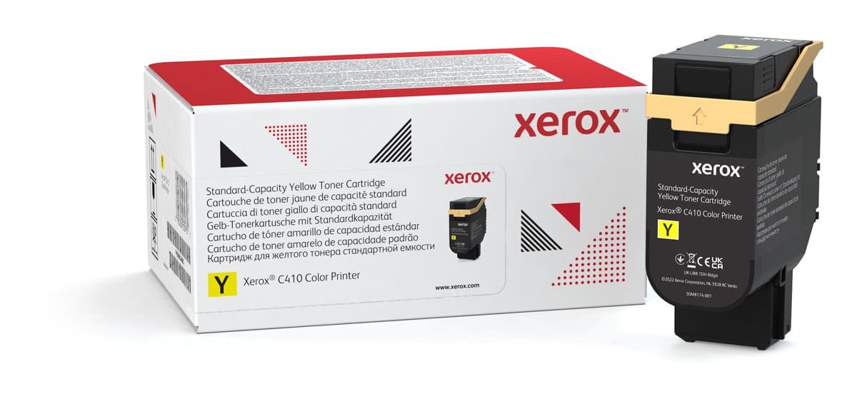 Xerox C410/VersaLink C415 Yellow Toner Cartridge, 2000-Page Yield