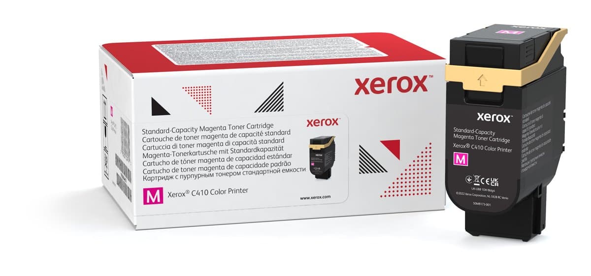 Magenta Standard Capacity Toner Xerox C410 Use Return