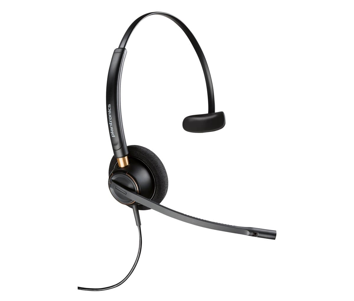 HP Poly EncorePro 520 Monaural Headset, Wired, 150–6800 Hz, 52g