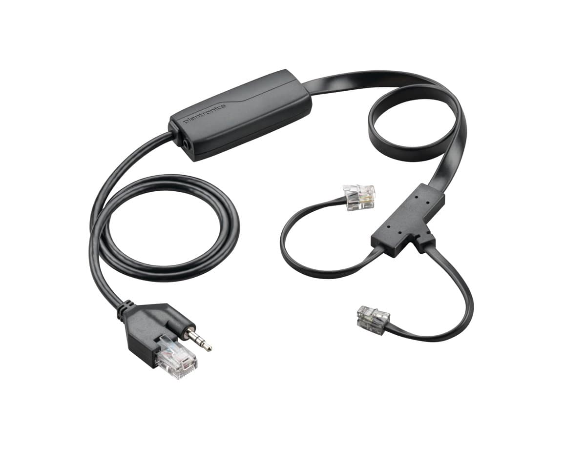 HP Poly APC-43, Electronic Hookswitch, Black, TAA Compliant
