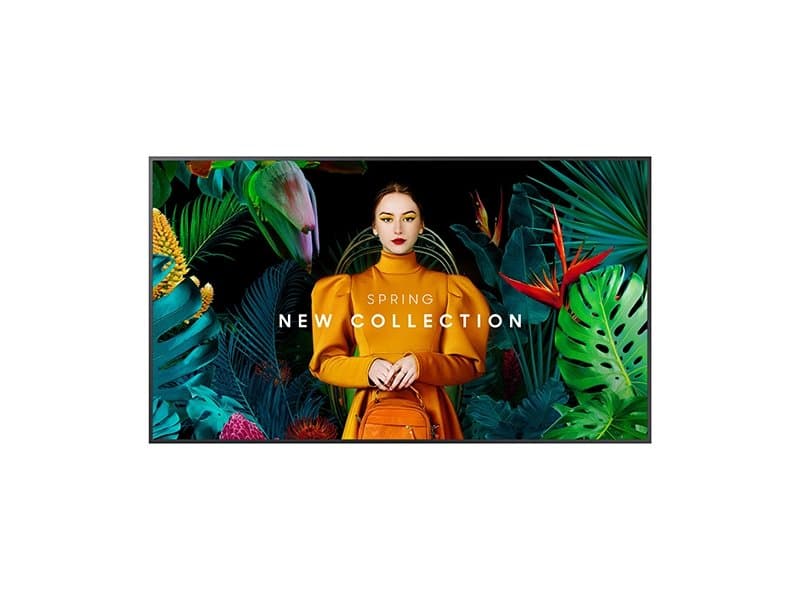 Samsung 85" QMC Signage Display, 4K UHD, 500 nits, 24/7