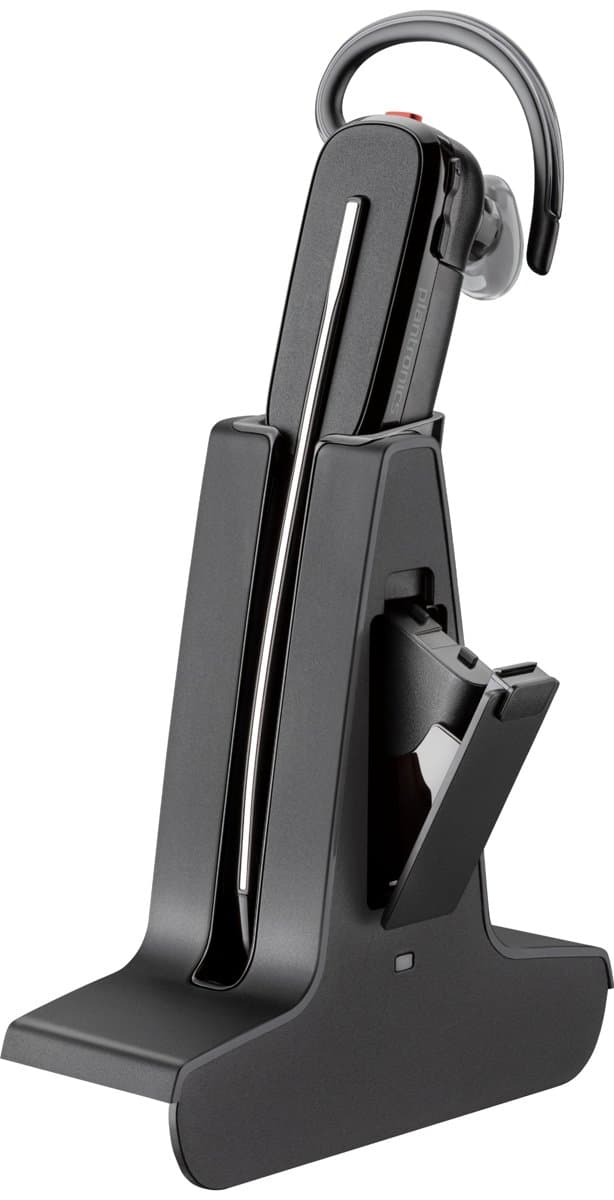 HP Poly Savi 8240/8245 Headset Cradle Stand, 8200 Office Series, Black