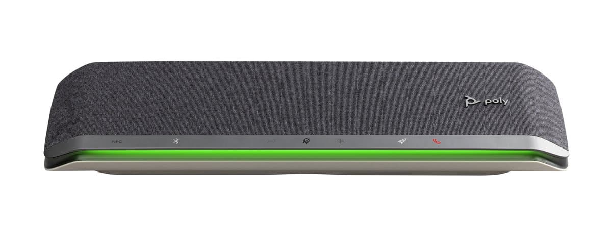 HP Poly Sync 60 Speakerphone, USB/Bluetooth, 30m Range, 6 Microphones