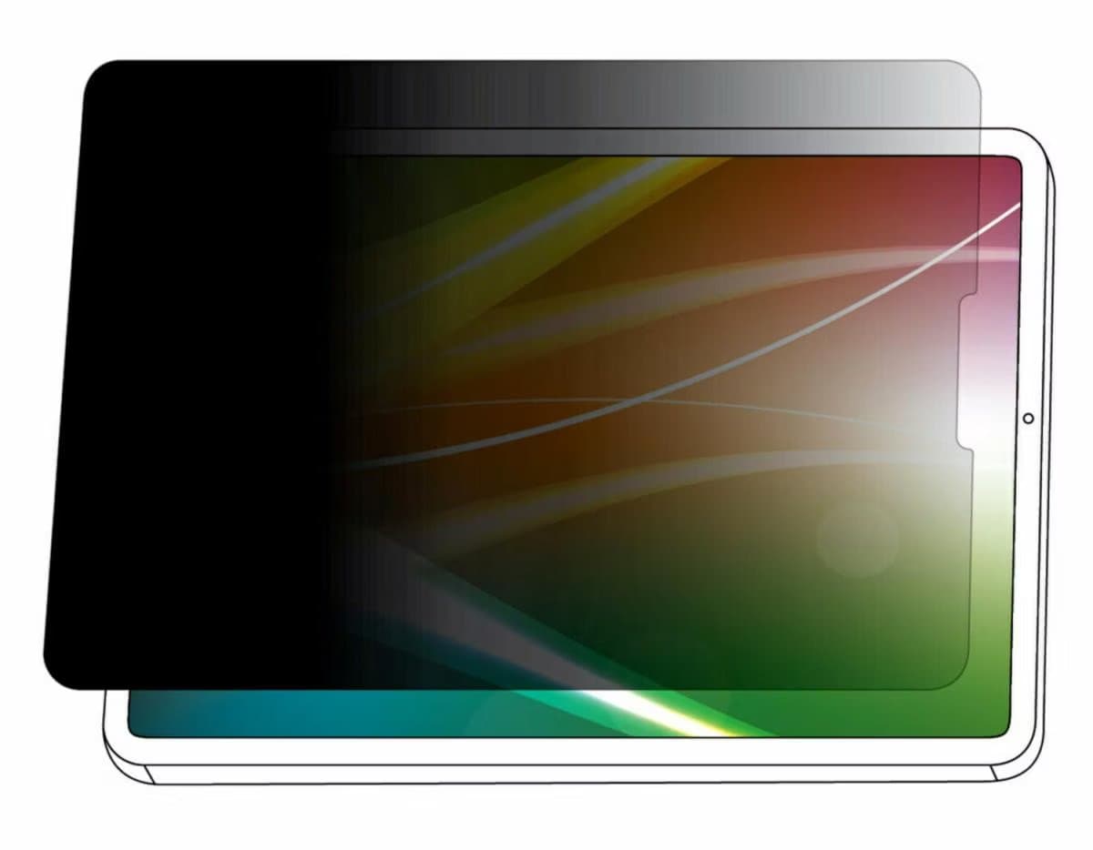 3M Bright Screen Privacy Filter, 10.9 inch Tablet, Frameless, Anti-Glare