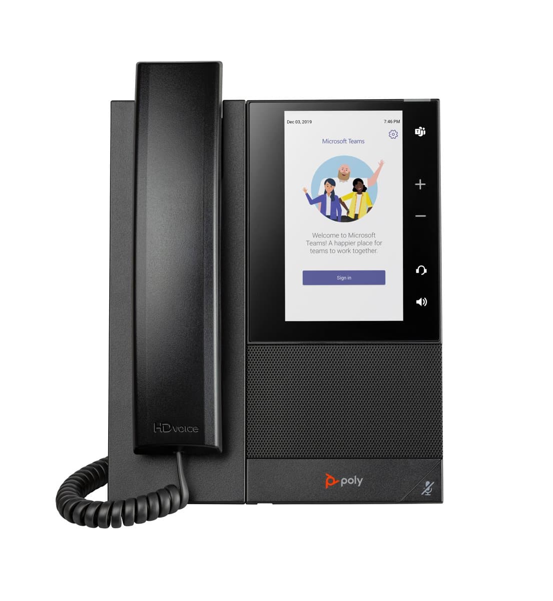HP Poly Ccx 505 Business Media Phone Microsoft PoE-E