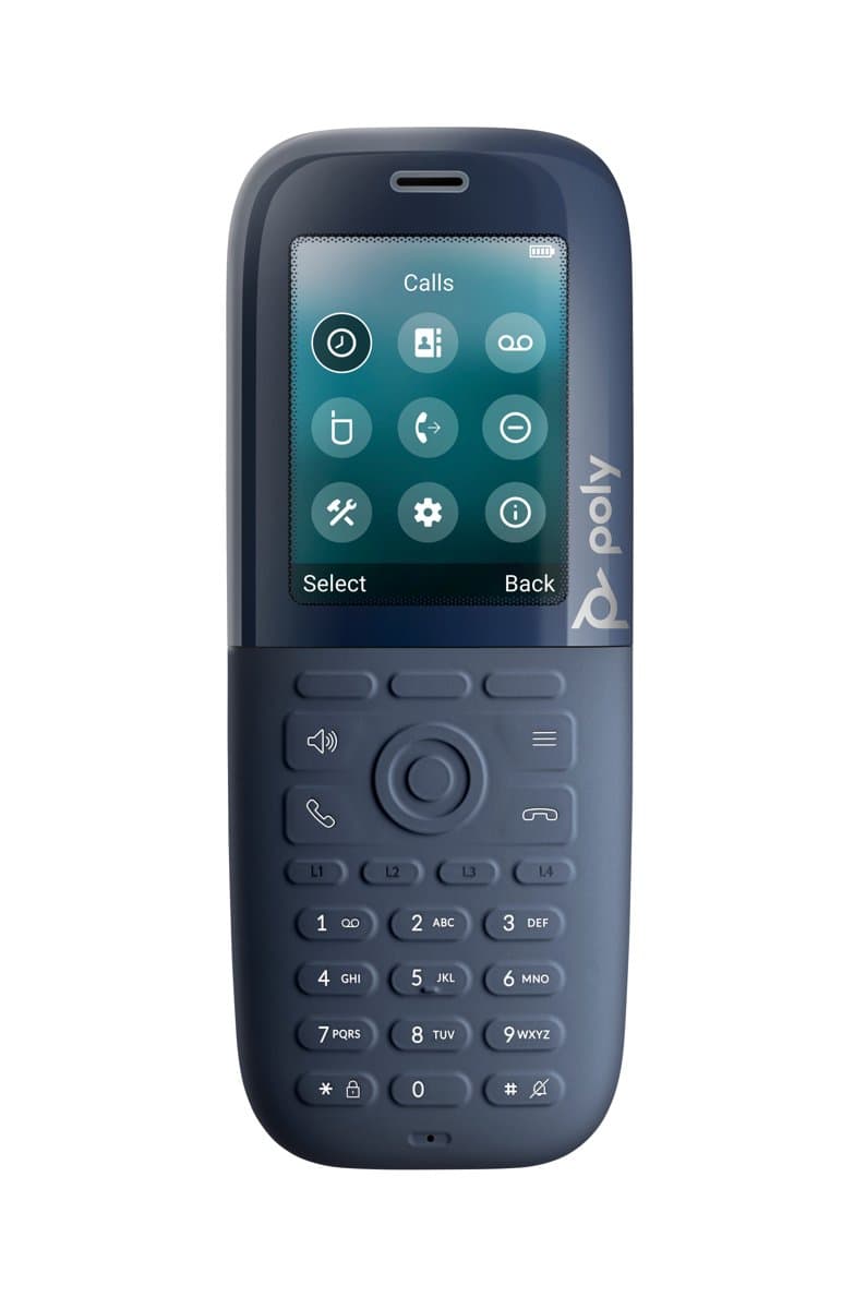 HP Poly Rove 30 DECT Phone Handset, 2.4" TFT Display, 240 × 320 Pixels, 18h Talk Time