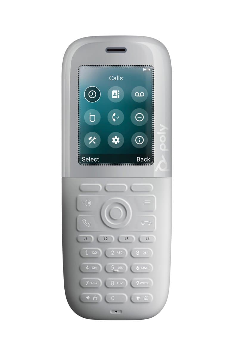 HP Poly Rove 40, DECT Wireless Handset, 2.4" TFT Display, Drop Proof