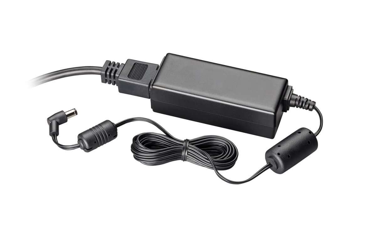 HP Poly CCX 500/505/600/700, Power Supply, 48V/0.52A, Black