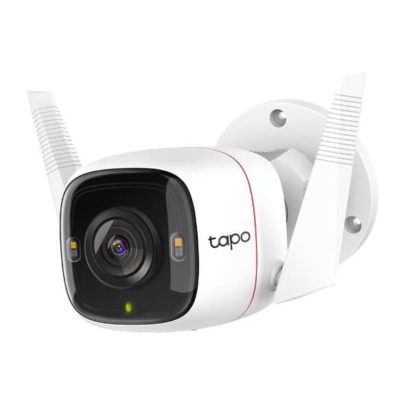 TP-Link Tapo Outdoor Security Camera, 2K QHD, 30m Night Vision, Wall Mount