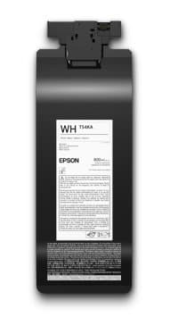 Epson UltraChrome DG2 White Ink, 800ml, High Yield, Original Formula