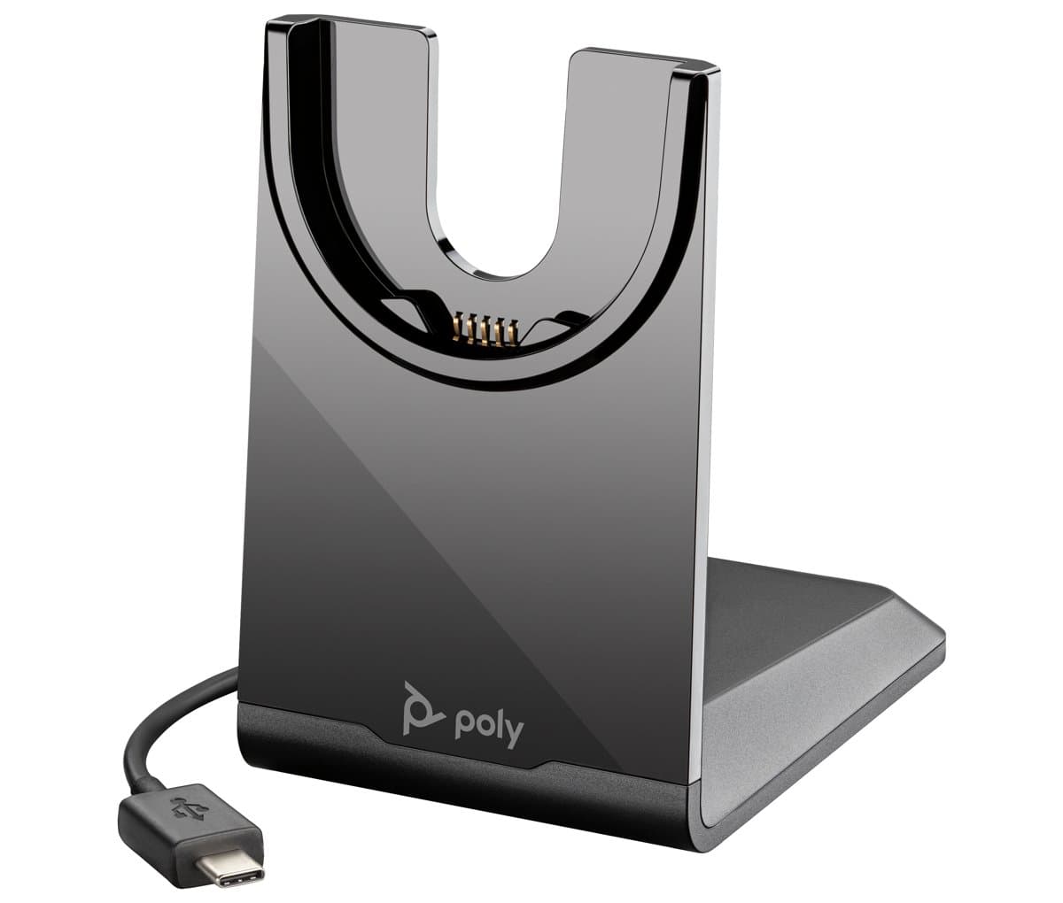 HP Poly Voyager USB-C Charging Stand, 240 g, Black