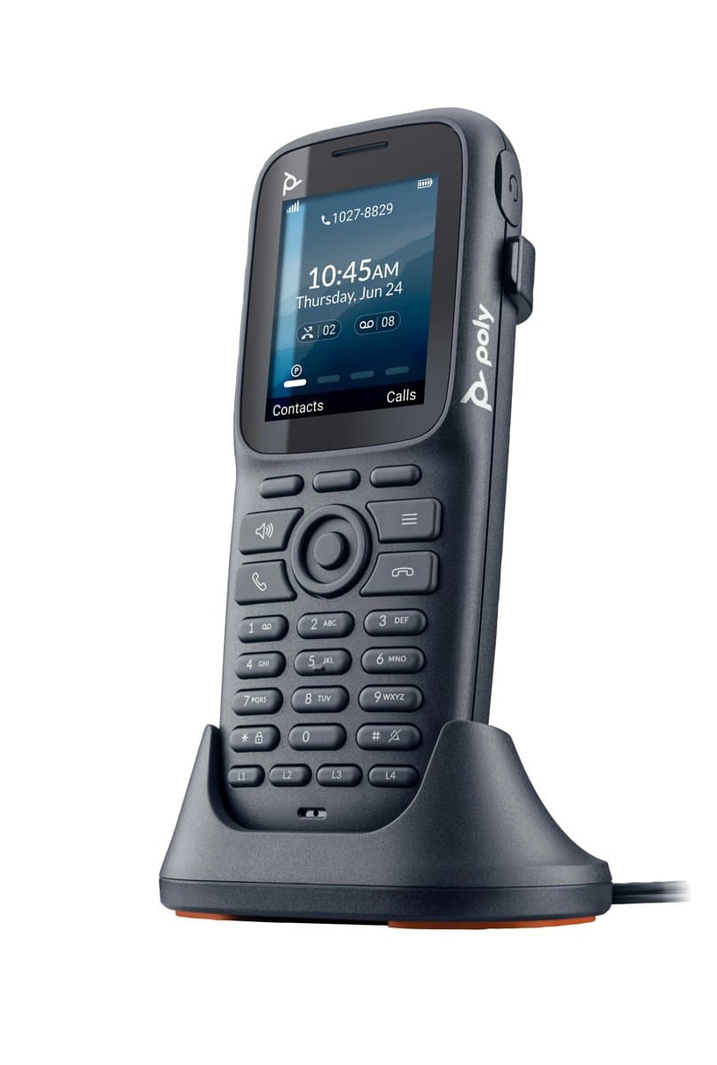 HP Poly Rove 20 DECT Phone, 2-inch TFT Display, 128 × 160 pixels, 4 Lines