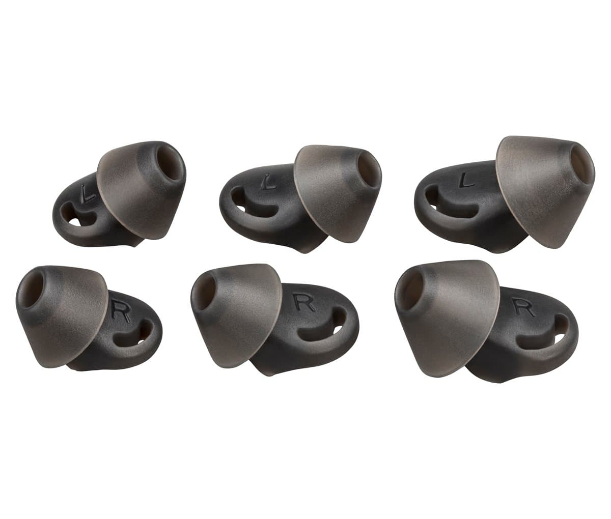 HP Poly Voyager 6200 Medium Eartips, 2 Pieces, Cushion/Ring Set, Black