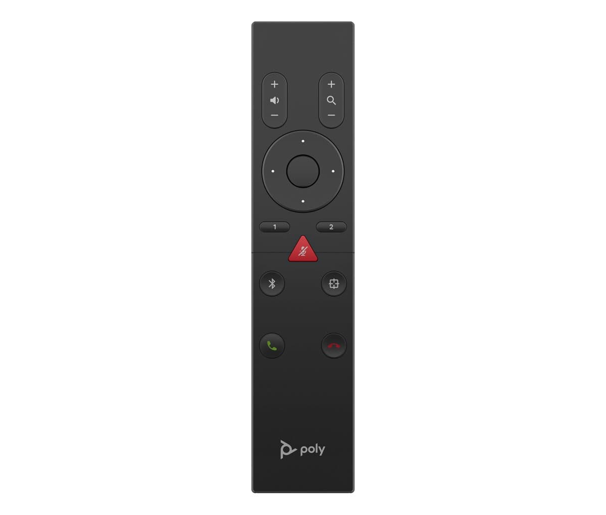 HP Poly Studio R30, Bluetooth Remote Control, USB Connection, Black