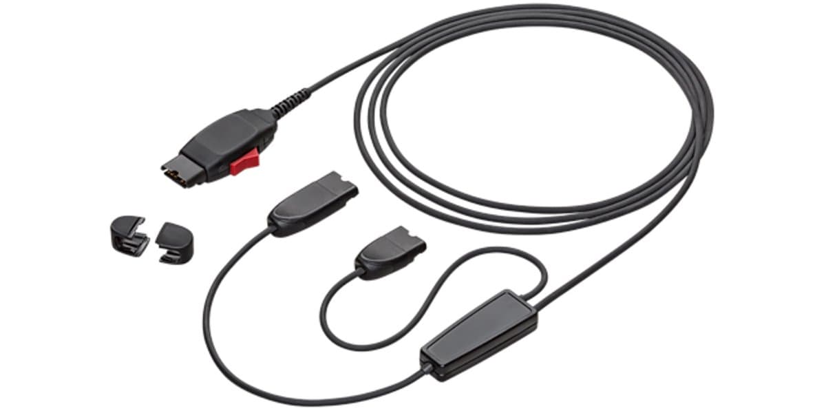 HP Poly Y Training Cable with QD Lock, For Digital Headsets
