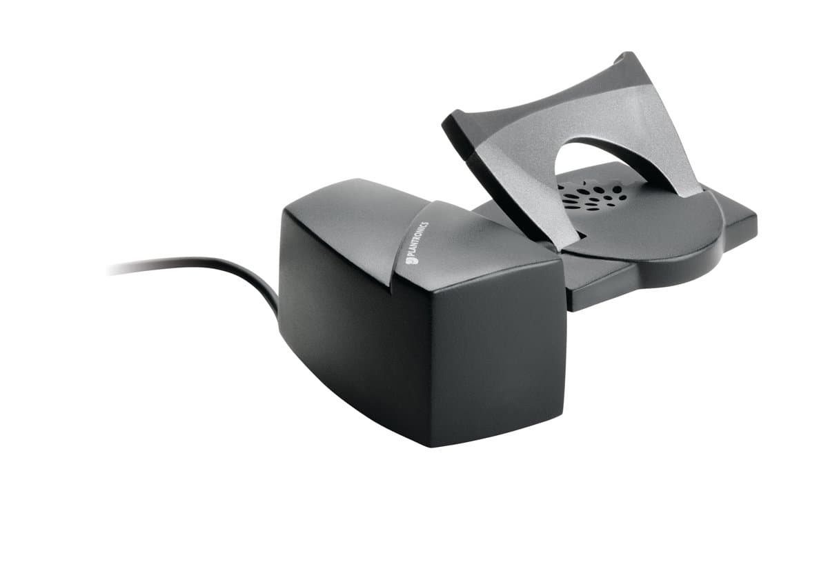HP Poly HL10 Handset Lifter with Straight Plug, 50g, Black, Automatic Call Control