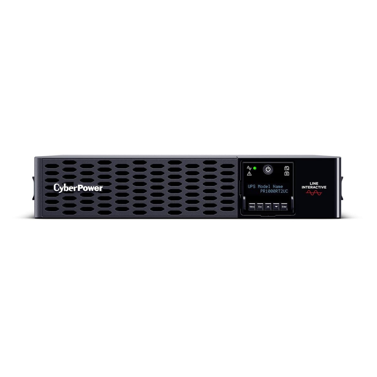 Cyberpower 1000VA/1000W Sine Wave UPS 2U 8X5-15R 10ft Cord Cloud