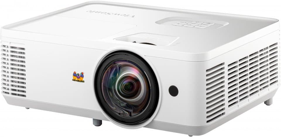 Viewsonic PS502W WXGA Education Projector, 4000 ANSI Lumens, 15000:1 Contrast, 0.52 Throw Ratio