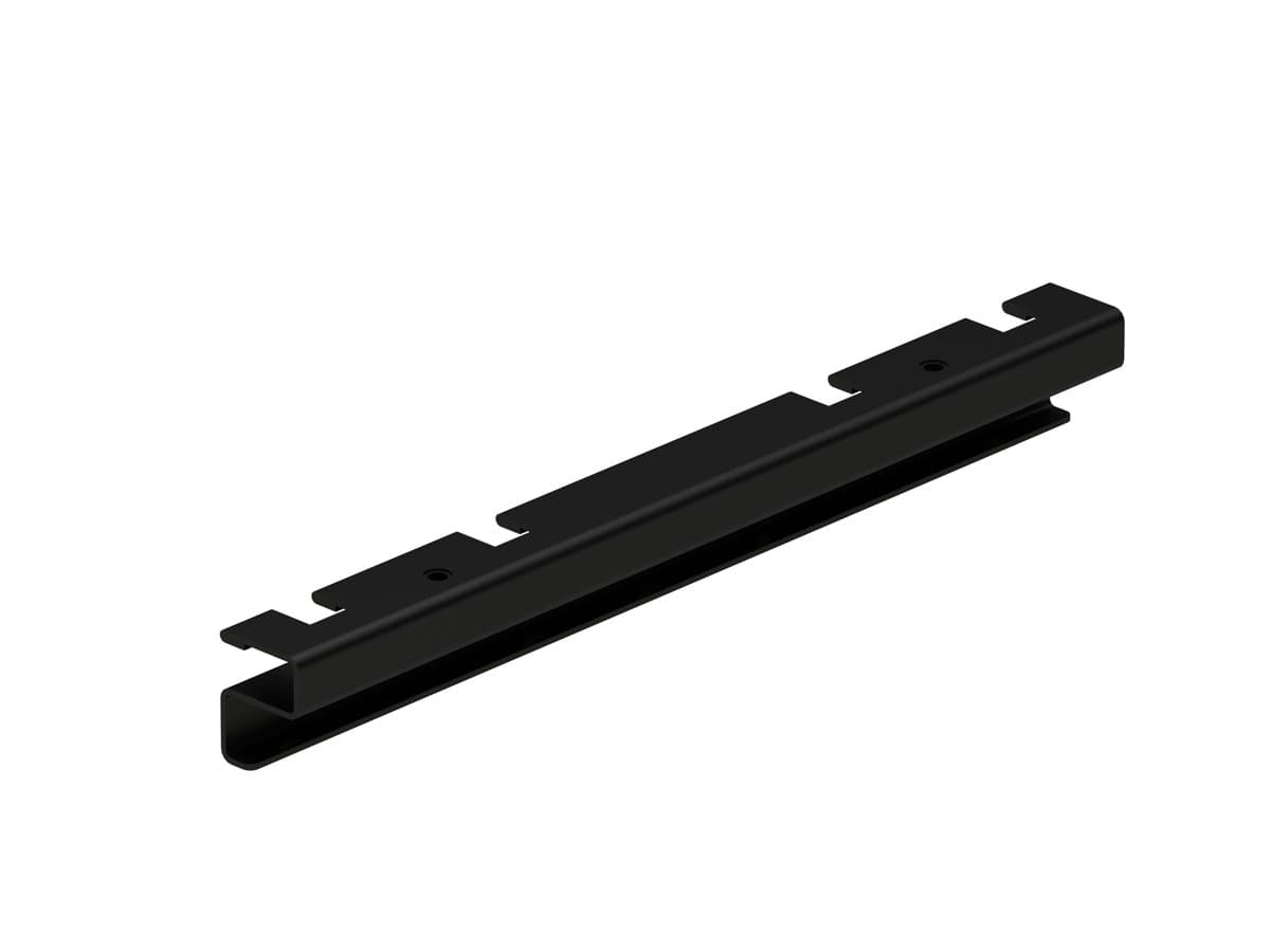 Vertiv VRA1029 Cable Ladder Adapter Kit, Trough Front, Stacking Capability, Black