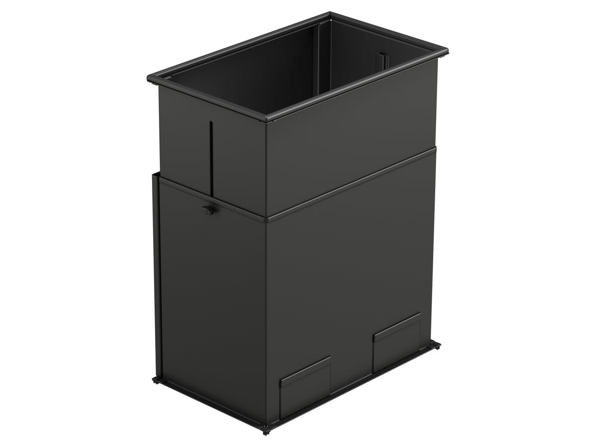 Vertiv VRA2009 Vertical Exhaust Duct, 600W, 120 VAC, Black